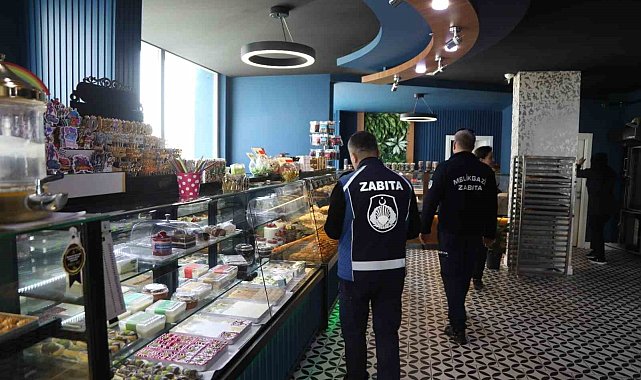 Melikgazi Zabıtası'ndan Ramazan Bayramı öncesi gıda denetimi