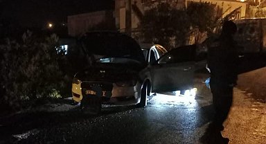 Mersin Bozyazı'da araç yakma girişimi