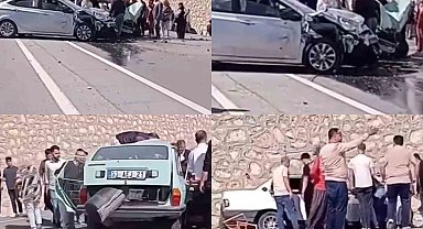 Mersin'de 3 otomobilin karıştığı kazada 10 kişi yaralandı