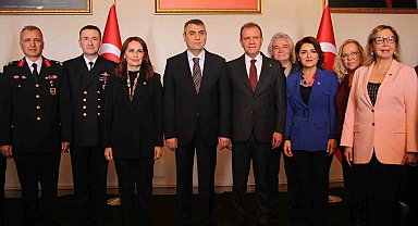 Mersin'de bayramlaşma programı gerçekleştirildi