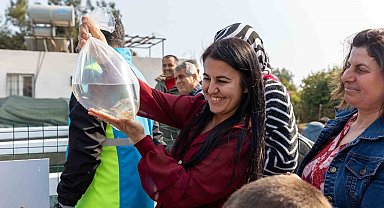 Mersin'de kadınlar haşere mücadelesi için lepistes balığı yetiştirecek