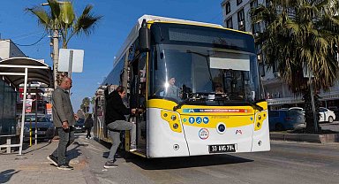 Mersin'de toplu taşıma araçlarıyla günde 200 bin yolcu taşınıyor