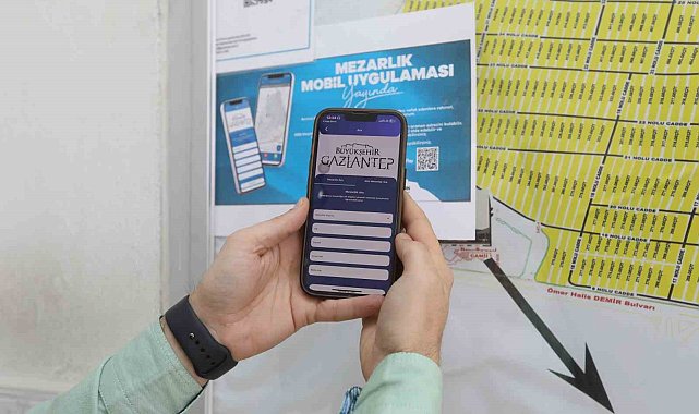 Mezar yeri bilgisine tek tıkla ulaşım