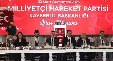MHP'li Özdemir: "Hukukun üzerine düştüğü gerçeklik; İstanbul'daki CHP'li belediyelerin millete ait 560 milyar TL'lik tutarın birilerinin kasalarına gittiği gerçeğidir"