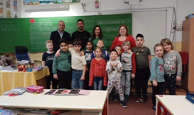 Milli Egemenlik İlkokulu öğretmenleri Erasmus+Projesi ile Macaristan'daydı