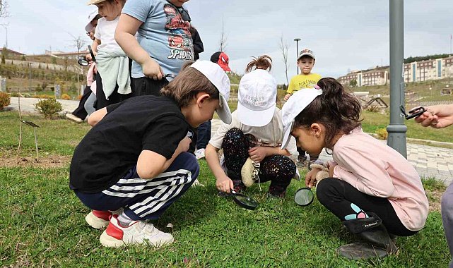 Minik öğrenciler botanik bahçesinde doğa ile buluştu