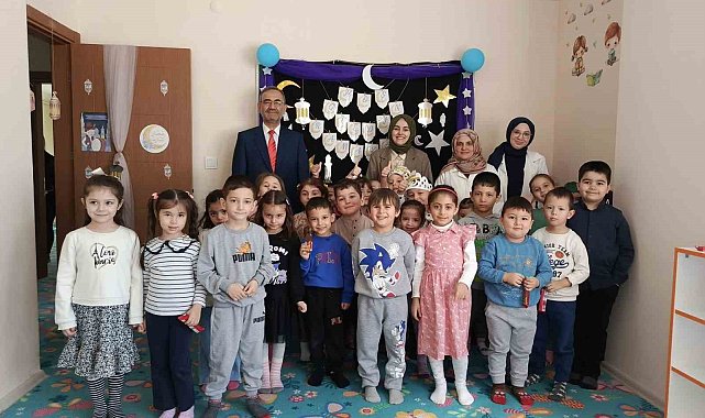 Minik öğrencilerden 'Hoş Geldin Ramazan' programı