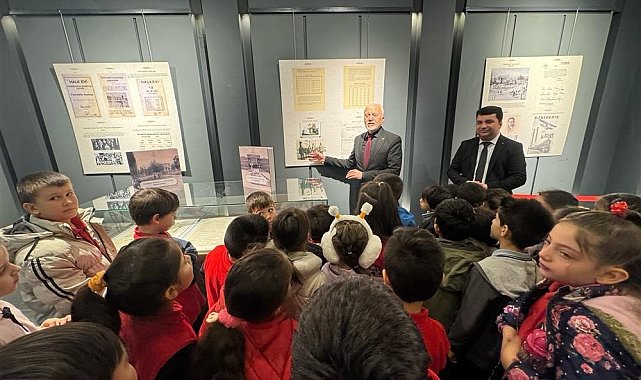 Minik ziyaretçiler "Maziden İstikbale Asırlık Şifa" yolculuğu yaptı