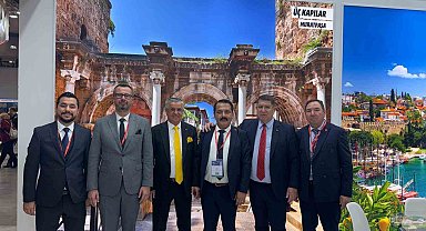 Moskova Turizm Fuarı'nda Kemer tanıtılıyor