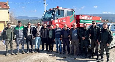 Muğla'da yangınlara karşı bilgilendirme toplantıları devam ediyor