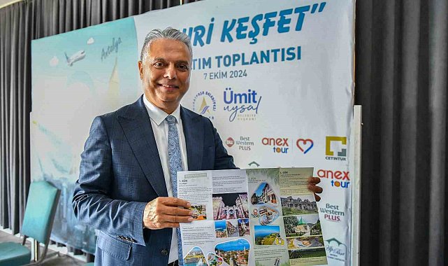 Muratpaşa Belediyesi 'Şehri Keşfet' projesini dünya vitrinine taşıyacak