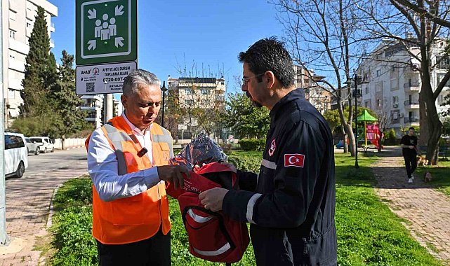 Muratpaşa'da 16 Mart'ta afet tahliye tatbikatı yapılacak