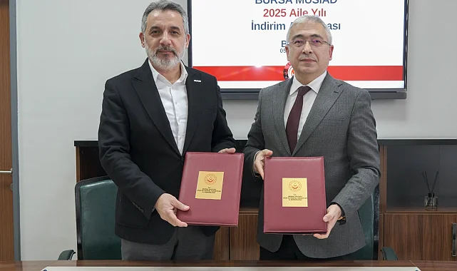MÜSİAD Bursa'dan ailelere özel yüzde 15 indirim desteği