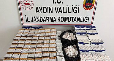 Nazilli'de sigara kaçakçılığı operasyonu