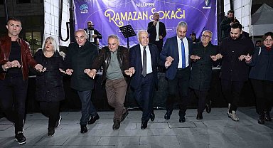 Nilüfer Ramazan sokağına Artvin gecesi renk kattı
