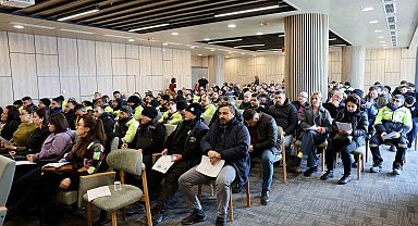 Odunpazarı Belediyesi çalışanlarına iş güvenliği eğitimi