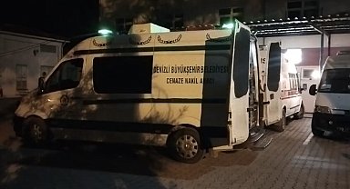 Oğlu tarafından kafası ezilerek öldürülen baba toprağa verildi