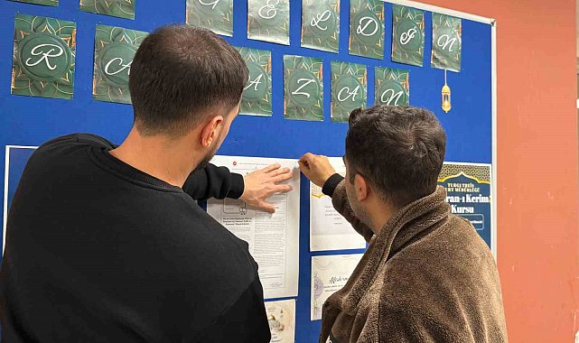 Öğrenci yurtlarında Ramazan köşeleri hazırlandı