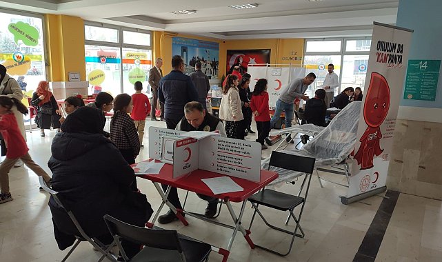 Öğrencilerden Ramazan ayı öncesi azalan kan stoklarına anlamlı katkı
