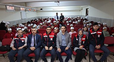 Öğrencilere organik ve iyi tarım anlatıldı