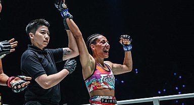 One Championship ringlerinde galibiyet kazanan ilk Türk kadını oldu
