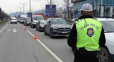 Ordu'da bir haftada 21 binden fazla araç ve sürücüsü denetlendi
