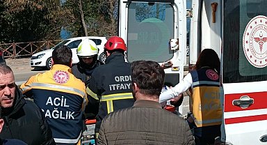 Ordu'da çocuk futbolcuları taşıyan minibüs kaza yaptı: 7 yaralı