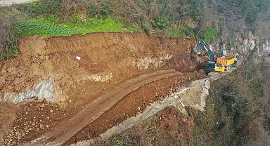 Ordu'da dar yollar genişletiliyor