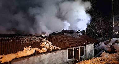 Ordu'da ev yangını