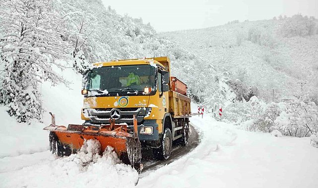 Ordu'da karla mücadele yeniden başladı