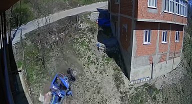 Ordu'da patpat uçurumdan yuvarlandı: 2 yaralı