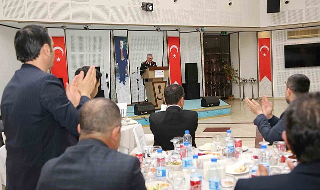 Orgeneral Çardakçı, güvenlik korucularıyla iftarda bir araya geldi