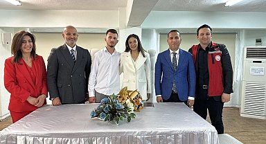Ortaca'da evlilik kredisinden faydalanan ilk çiftin nikahı kıyıldı