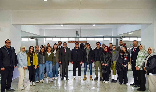 Osmaneli Meslek Yüksekokulu öğrencileriyle bir araya geldi