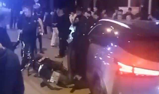 Otomobil ile motosiklet çarpıştı: 1 yaralı