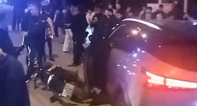 Otomobil ile motosiklet çarpıştı: 1 yaralı