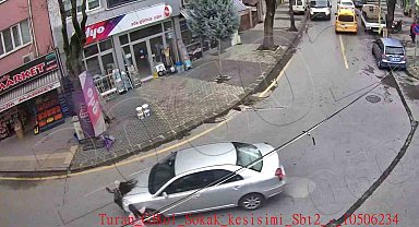 Otomobilin çocuğa çarptığı kaza KGYS'ye yansıdı