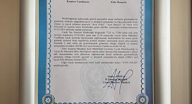 Öz ve Göz ayın polisi seçildiler