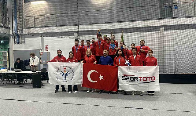 Özel Sporcular Para Atletizm Milli Takımı Avrupa şampiyonu