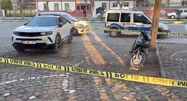 Park halindeki otomobile silahlı saldırı