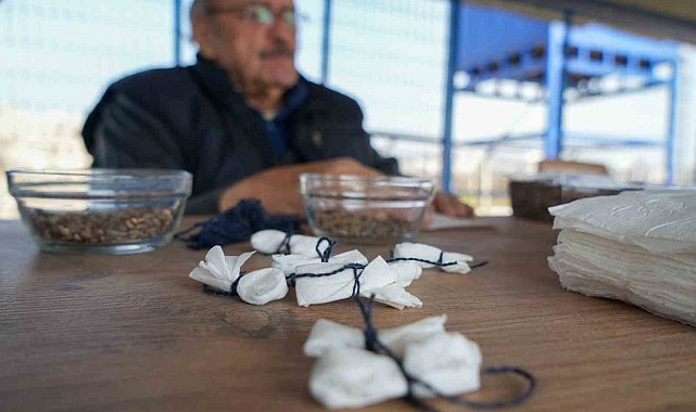 Peçetede saklı umutlar, doğada filizlenecek