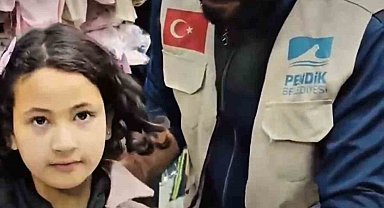 Pendik Belediyesinin hazırladığı bayramlıklar Gazzeli çocuklara ulaştı
