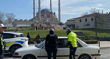 Polis ekiplerinden bayram denetimi