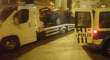 Polisin "dur" ihtarına uymadı, kaçarken kaza yaptı