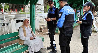 Polisten mezarlıkta 'sahte hoca' avı