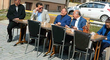 Posof'ta açık alanda bayramlaşma programı