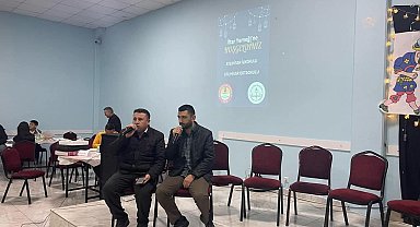 Protokol köy okulunda gerçekleştirilen iftarda bir araya geldi