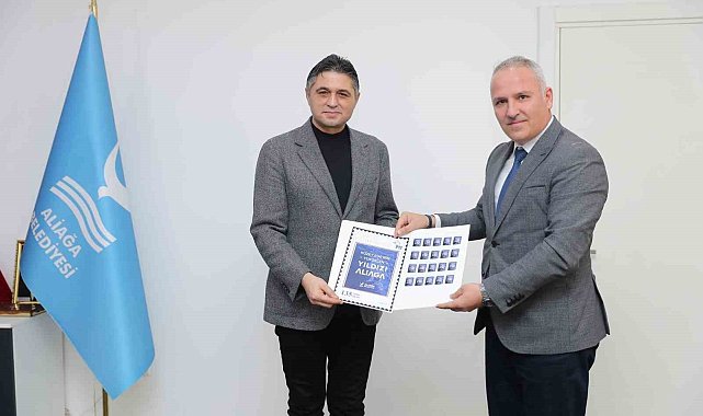 PTT'den Aliağa'ya özel posta pulu