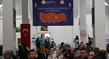 Pursaklar'da şehit aileleri ve gaziler onuruna iftar düzenlendi