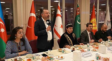 Rektör Kırışık, Türk dünyasından öğrencilerle iftarda buluştu